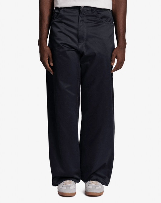 MM6 Maison Margiela mens pants Oversized 5-Pockets Pants in Black