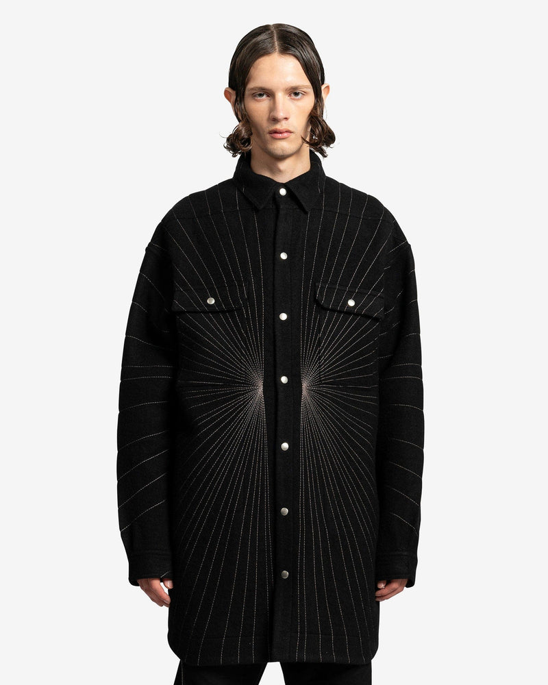 Oversized Outershirt in Black/Dust – SVRN Oversized Outershirt in Black/Dust – SVRN