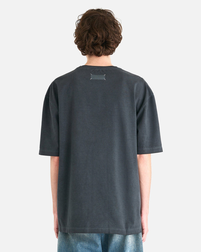 Maison Margiela Men's Shirts Oversized T-Shirt in Anthracite