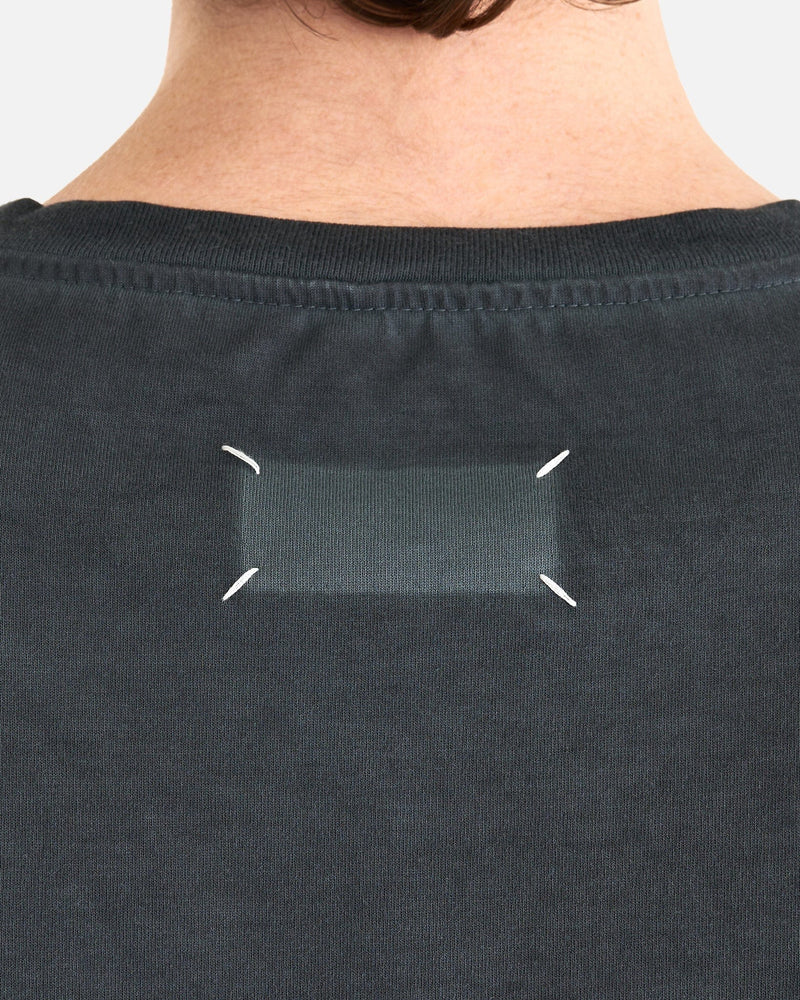 Maison Margiela Men's Shirts Oversized T-Shirt in Anthracite