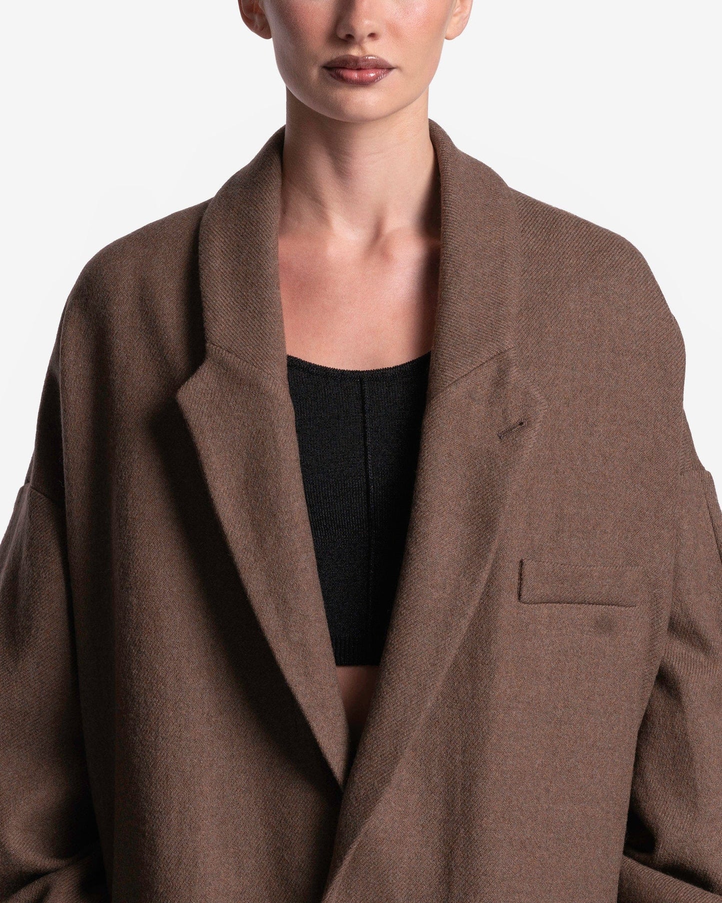 Maison Margiela Women Jackets Oversized Wool Coat