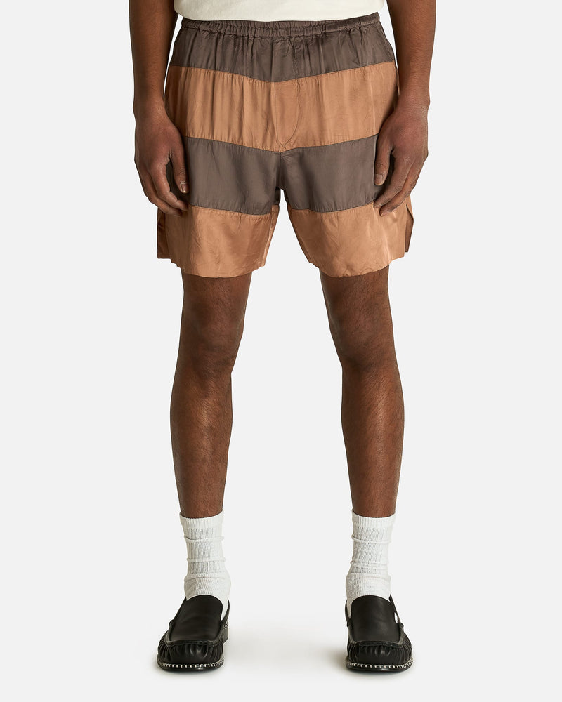 Dries Van Noten Men's Shorts Pach Short in Smoke