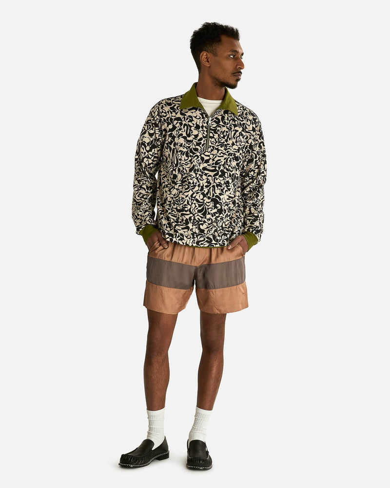 Dries Van Noten Men's Shorts Pach Short in Smoke