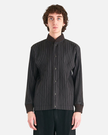 Padded Pleats Blouson in Brown – SVRN