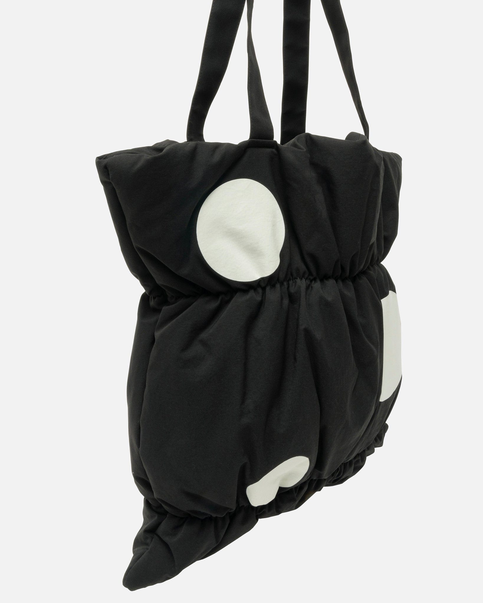 Y's by Yohji Yamamoto Women Bags O/S Padded Polka Dot Bag in Black