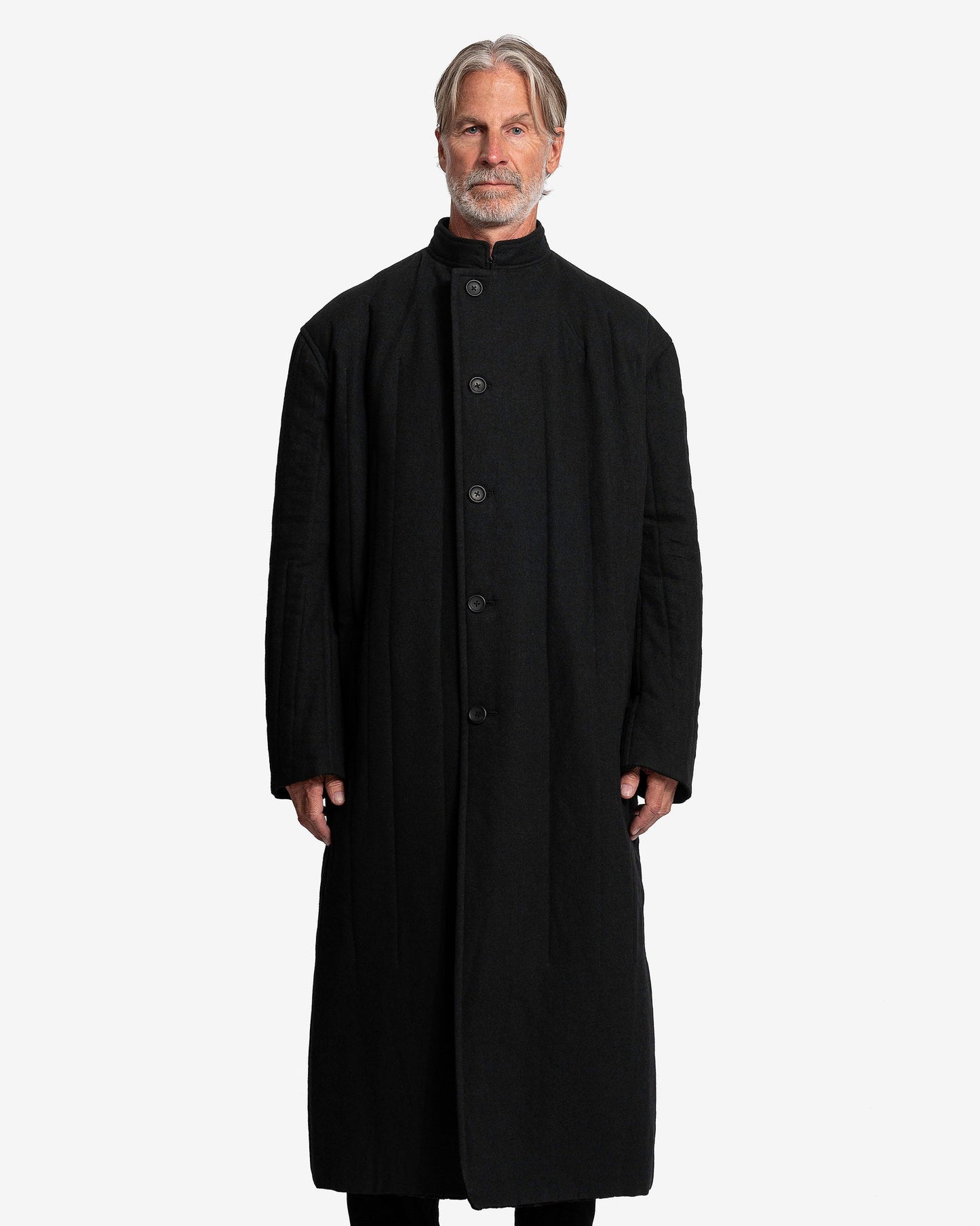Yohji Yamamoto Pour Homme M Padded Stand C Coat