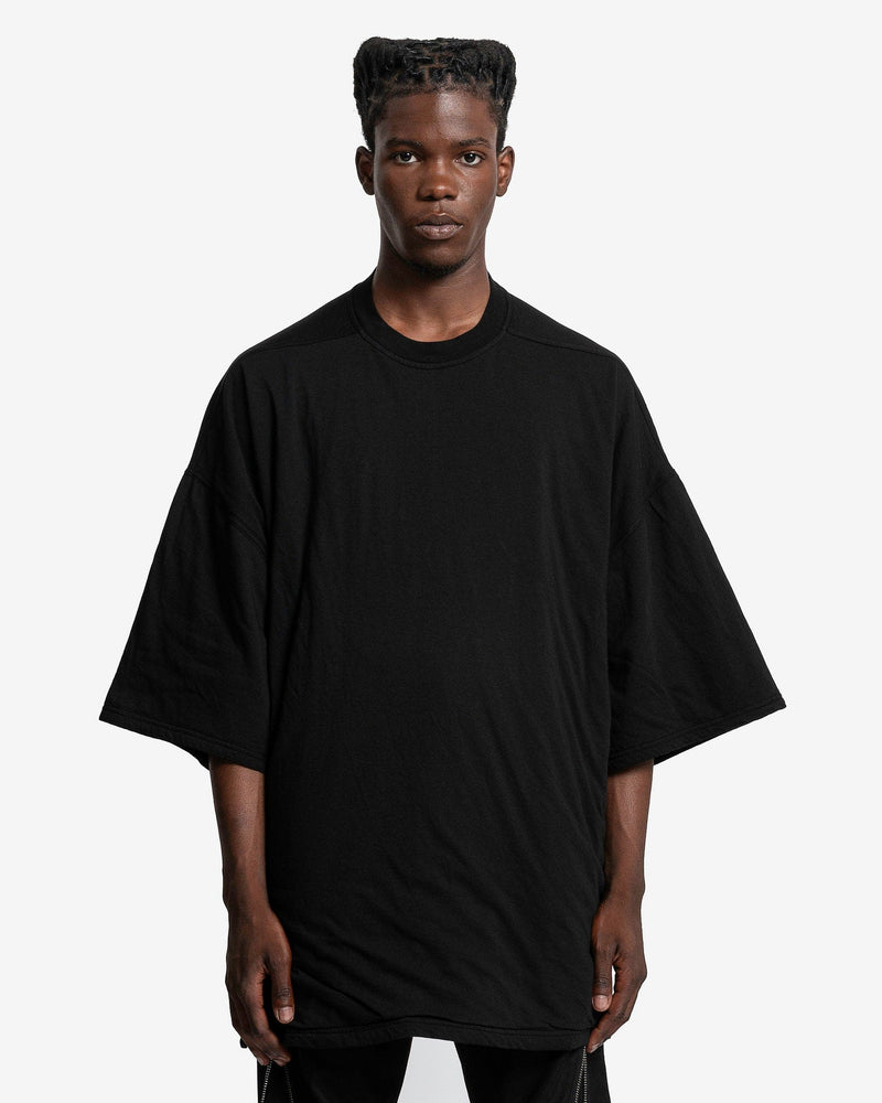 Rick Owens DRKSHDW Men's T-Shirts O/S Padded Tommy T in Black