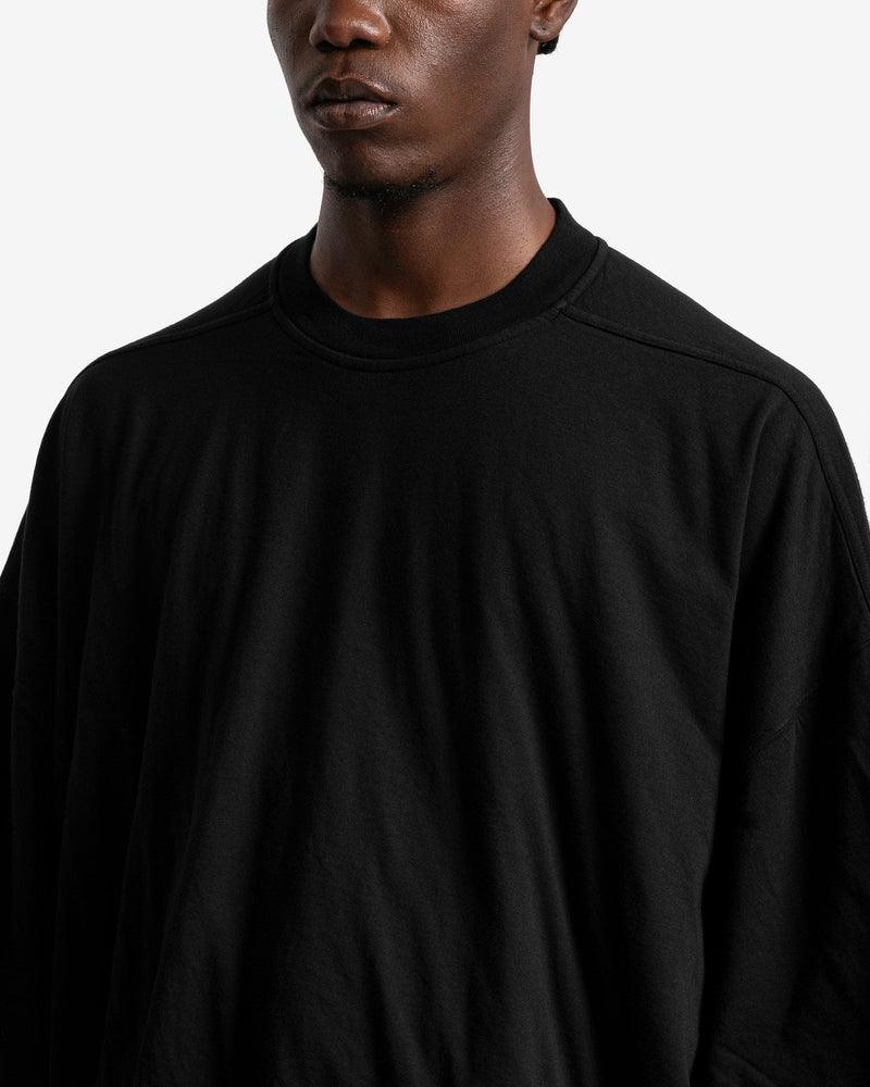 Rick Owens DRKSHDW Men's T-Shirts O/S Padded Tommy T in Black