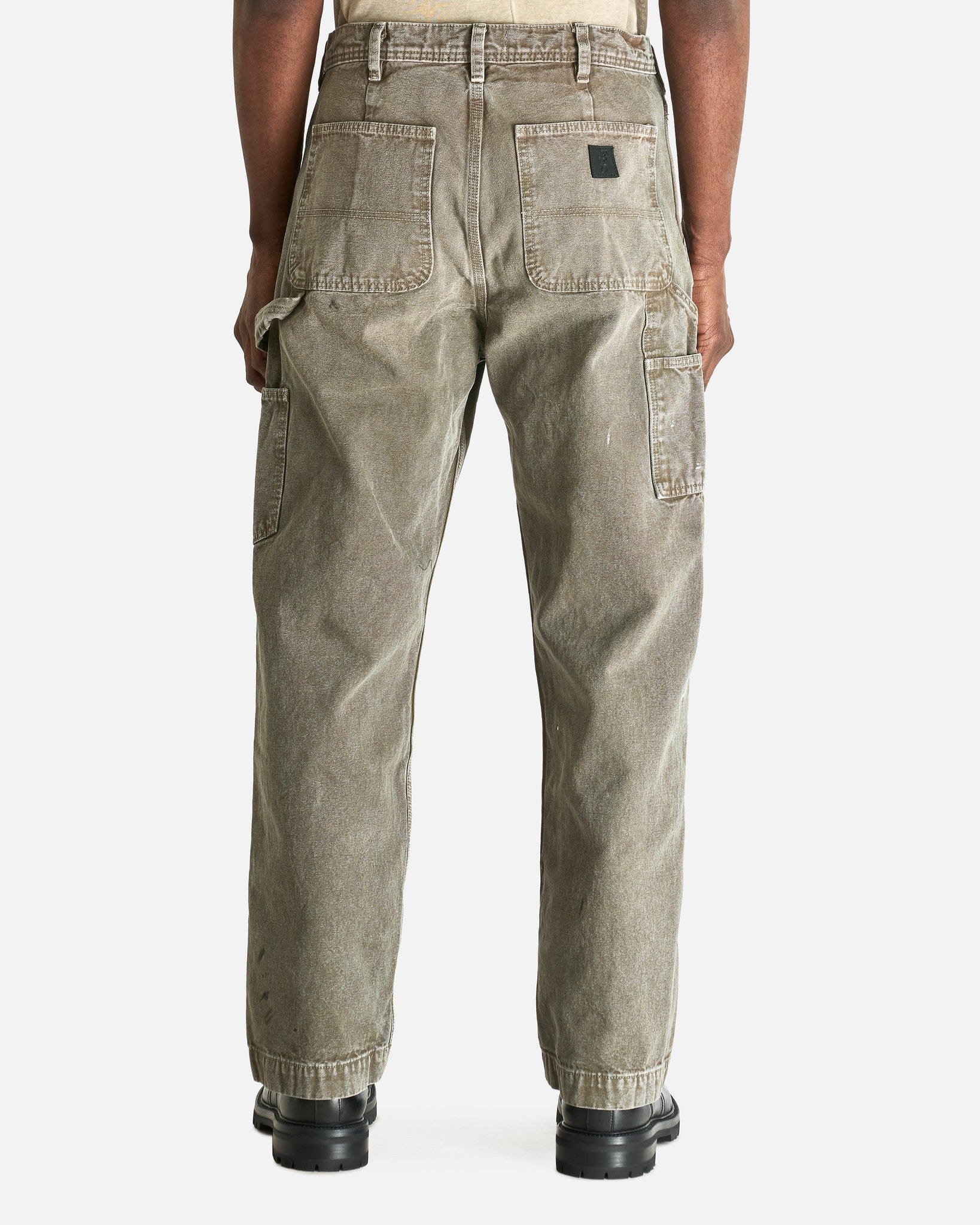 Enfants Riches Deprimes Men's Pants Paint Pants in Washed Green