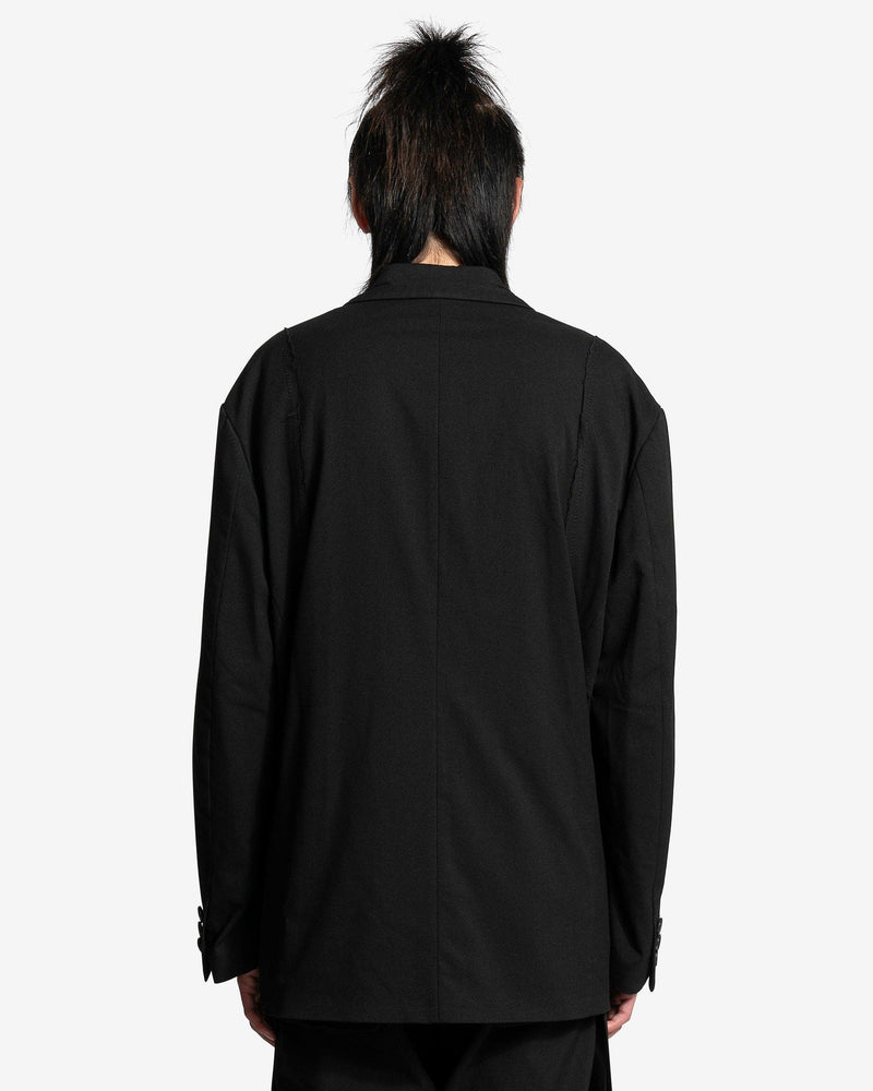 UNDERCOVER Men's Jackets Paneled Blazer in Black