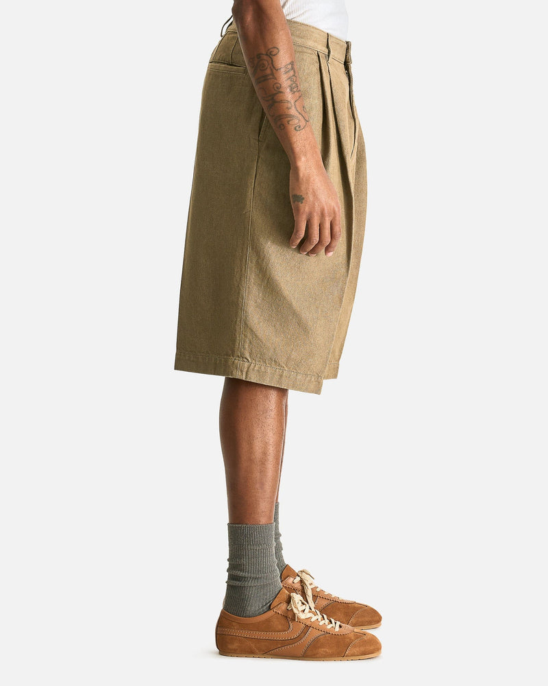 Dries Van Noten Men's Shorts Panrom Denim Shorts in Stone