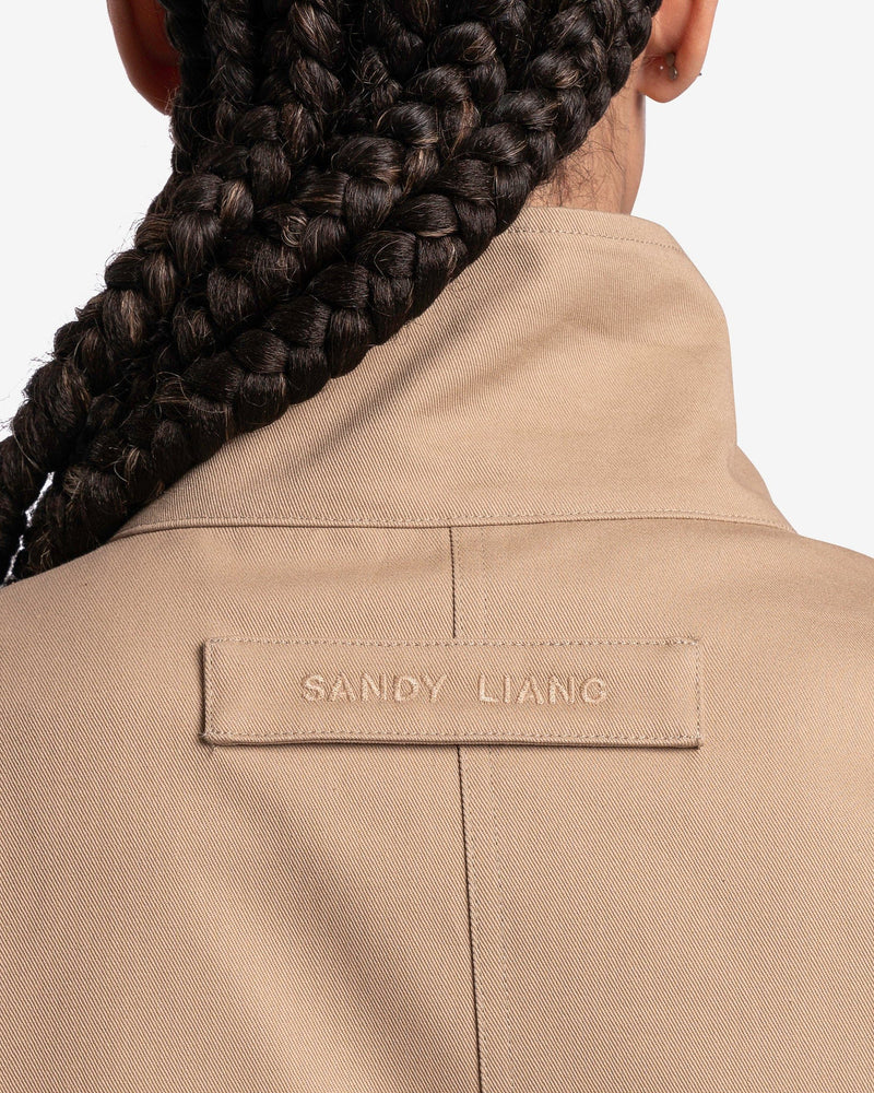 Sandy Liang Women Jackets Papas Jacket in Grain