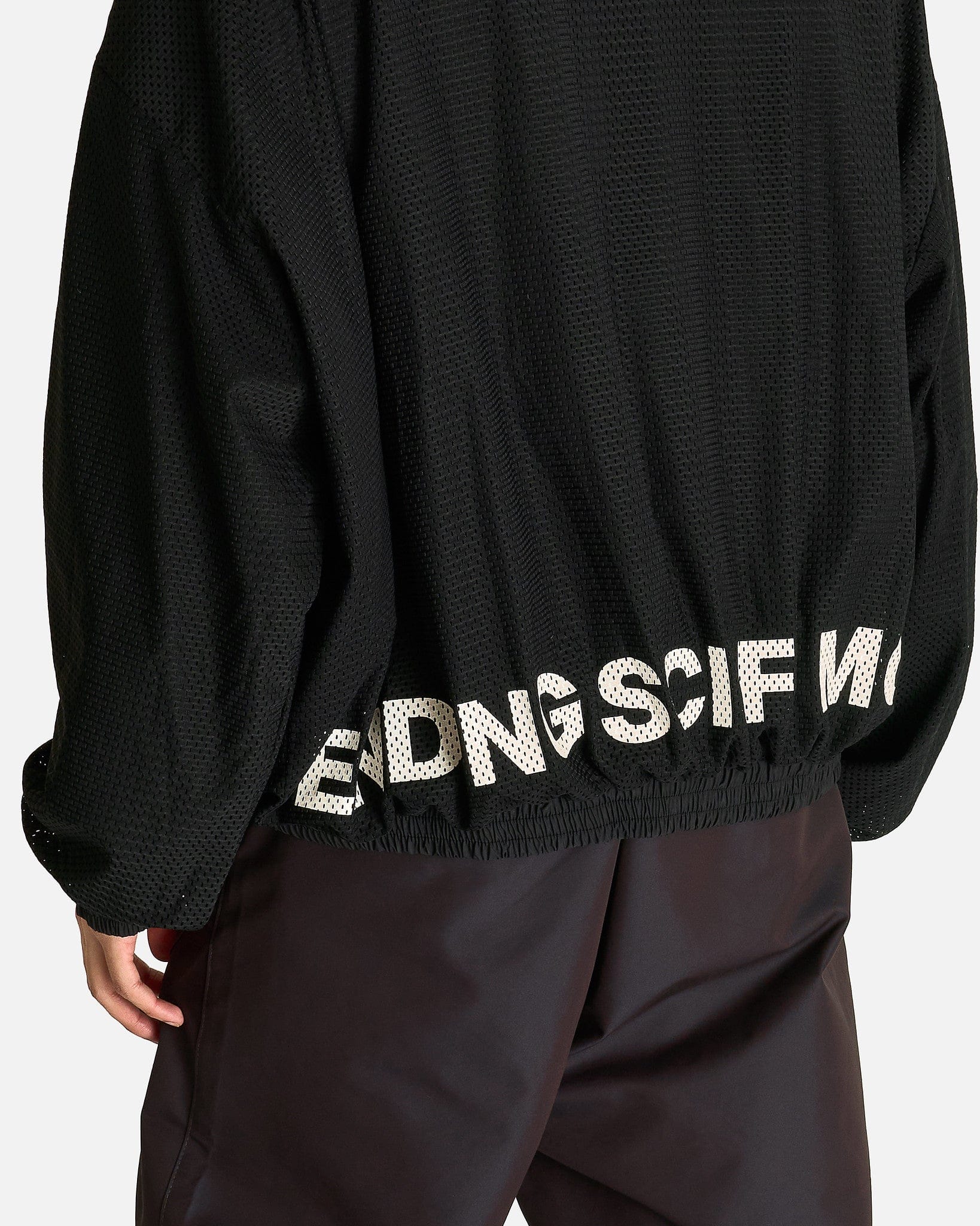 FFFPOSTALSERVICE Men's Jackets Parachute Hooded Jacket in Black