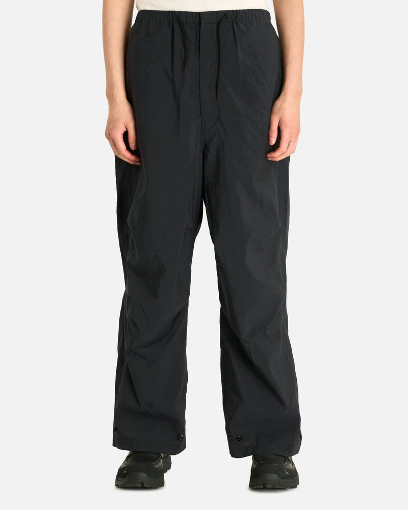Lemaire Men's Pants Parachute Pants in Squid Ink