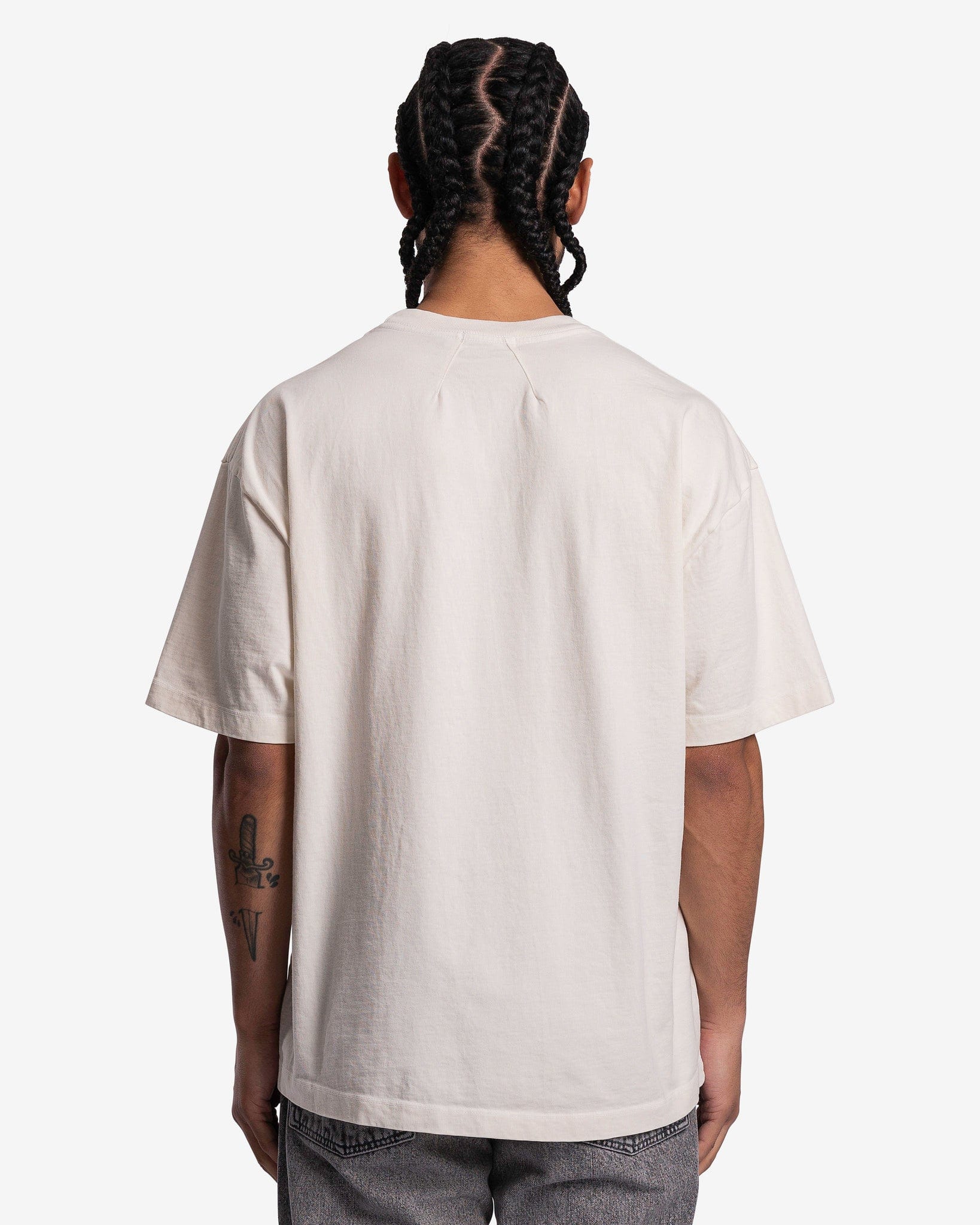 Rhude Men's T-Shirts Parakeet T-Shirt in Vintage White