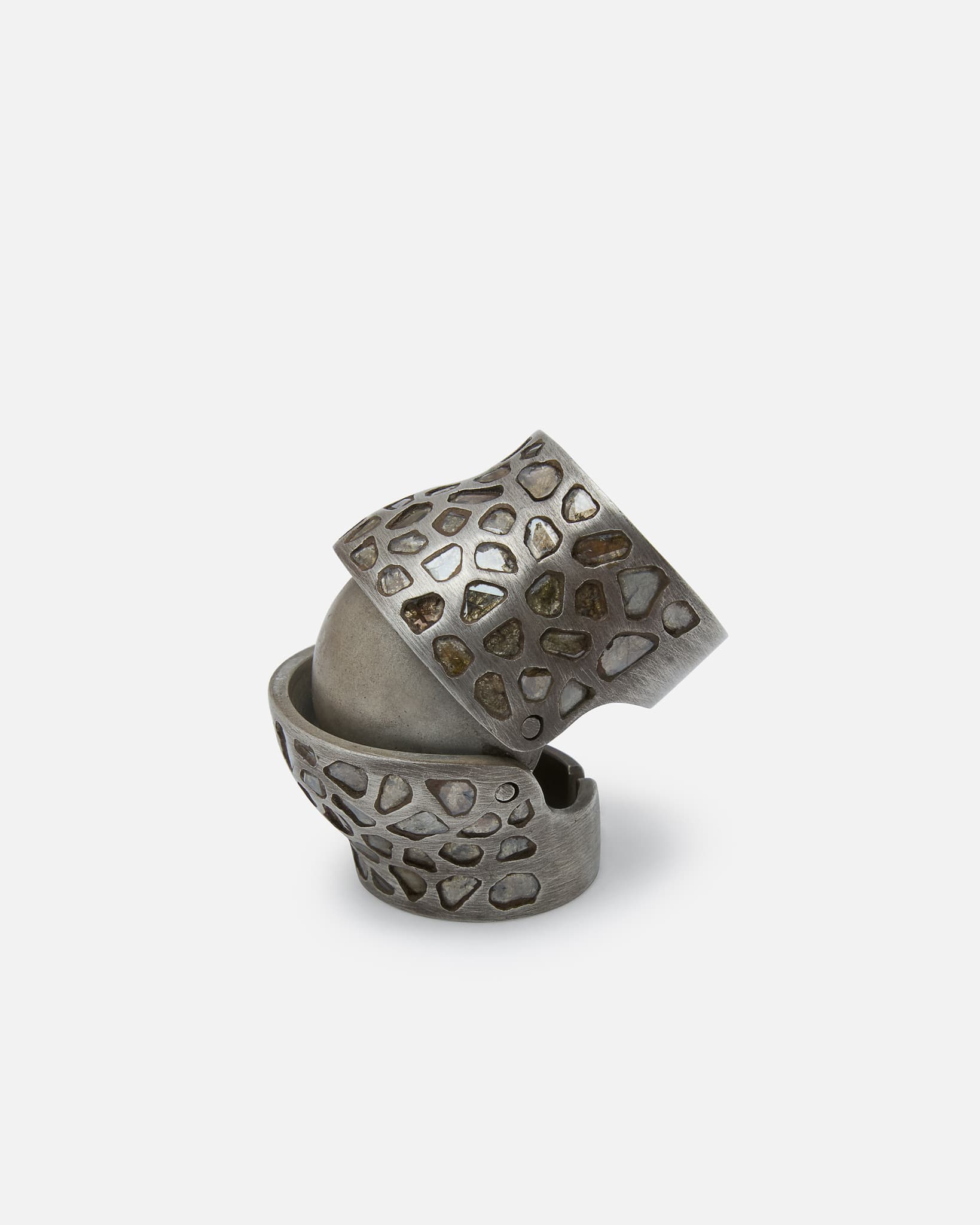Parts of Four Jewelry L Parts of Four × Fangophilia Joint Ring Pure in Phalange Mega Pavé / DA, DIA