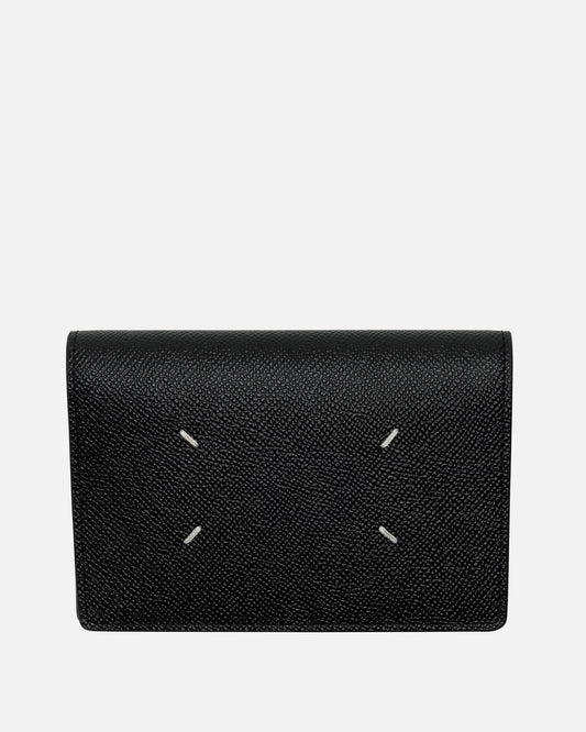 Maison Margiela Leather Goods O/S Passport Cover in Black
