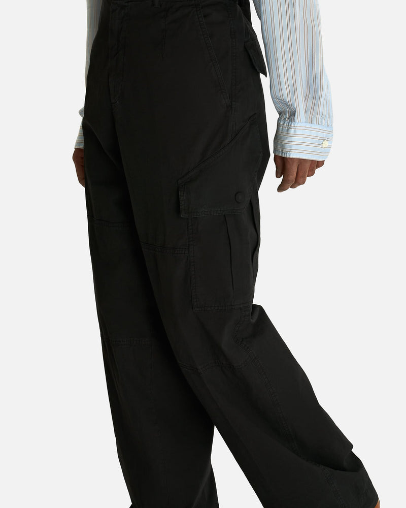 Dries Van Noten Men's Pants Paxer Bis GD Pants in Black