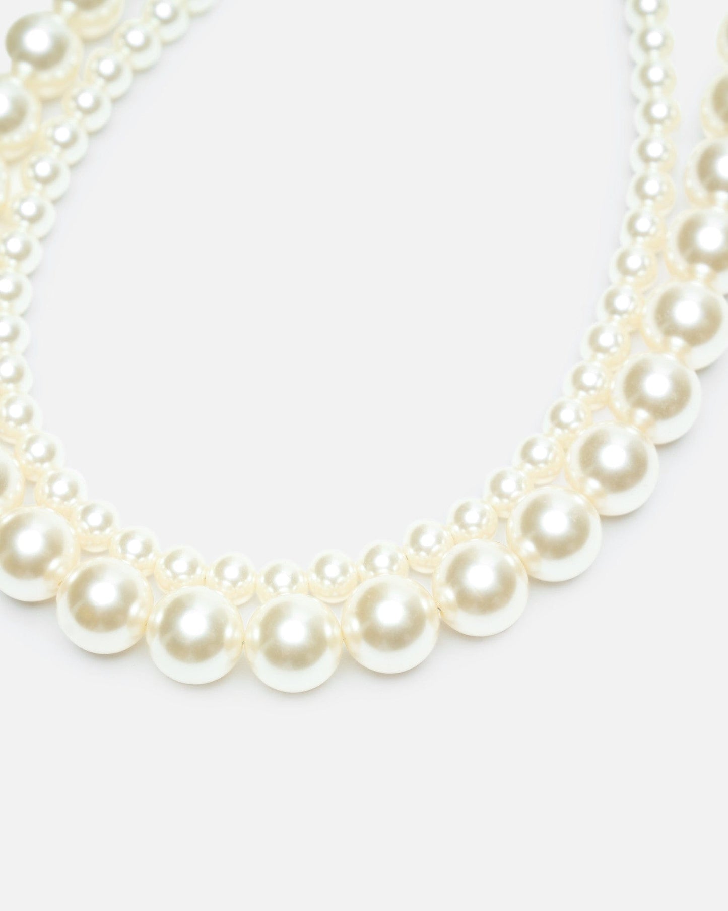 Simone Rocha Jewelry OS Pearl Strap in Pearl