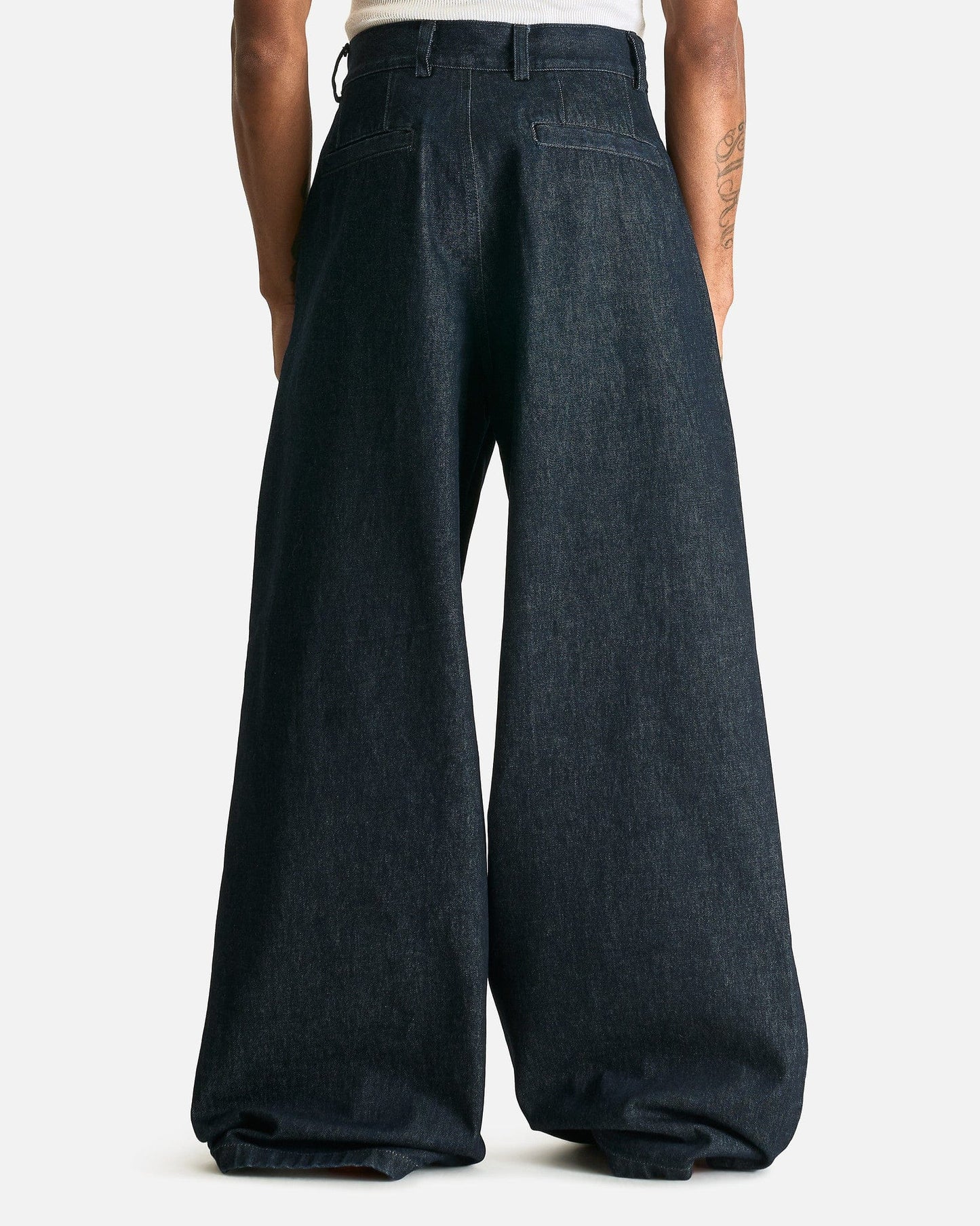 Dries Van Noten Men's Pants Pennines Den Pants in Indigo