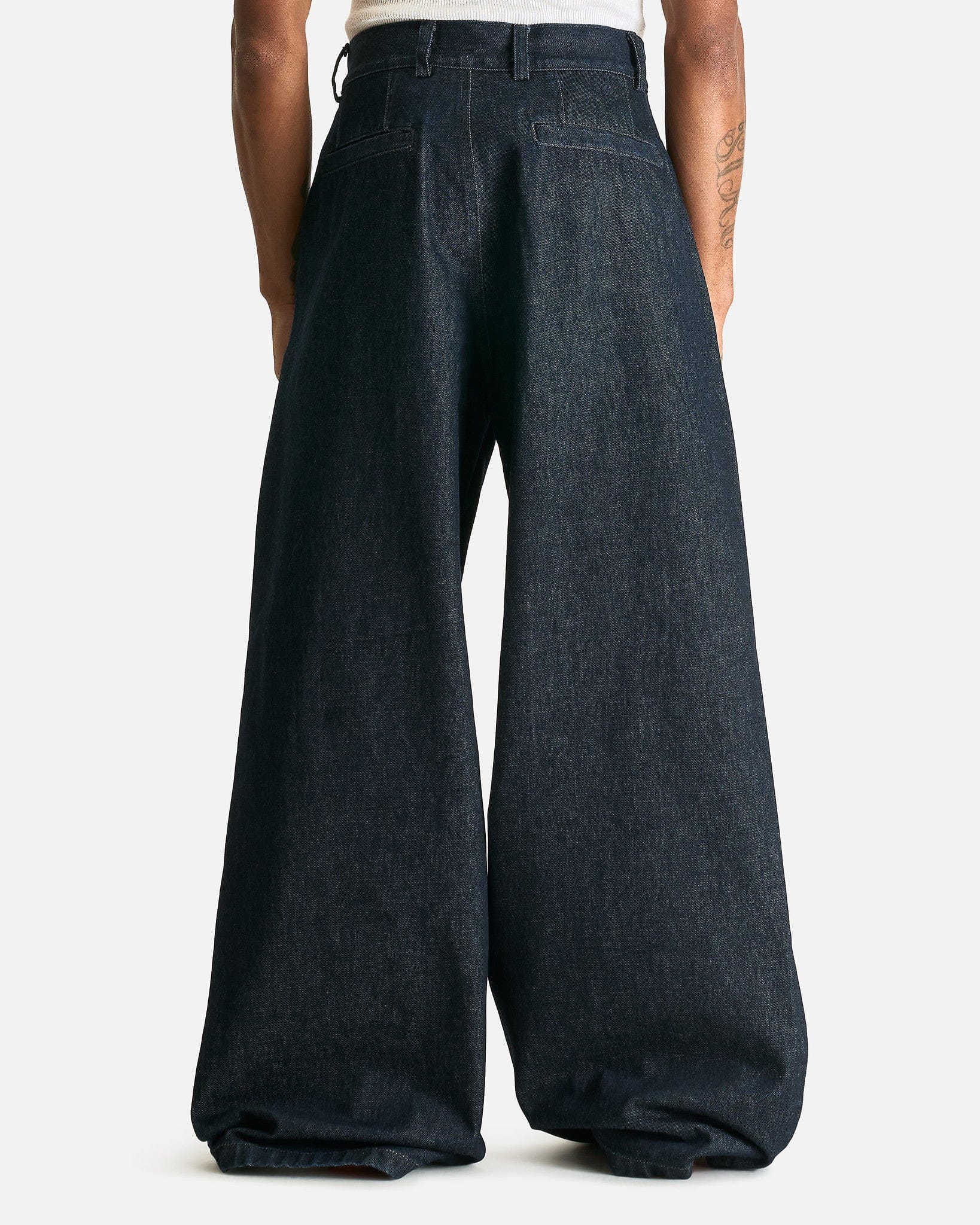 Dries Van Noten Men's Pants Pennines Den Pants in Indigo