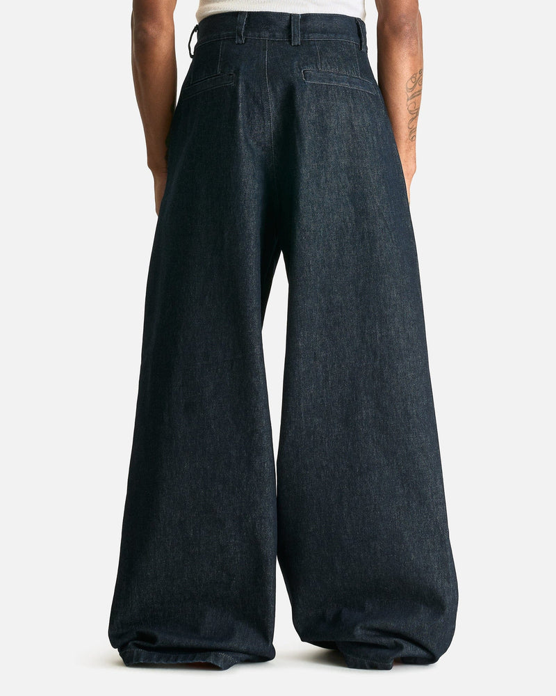 Dries Van Noten Men's Pants Pennines Den Pants in Indigo