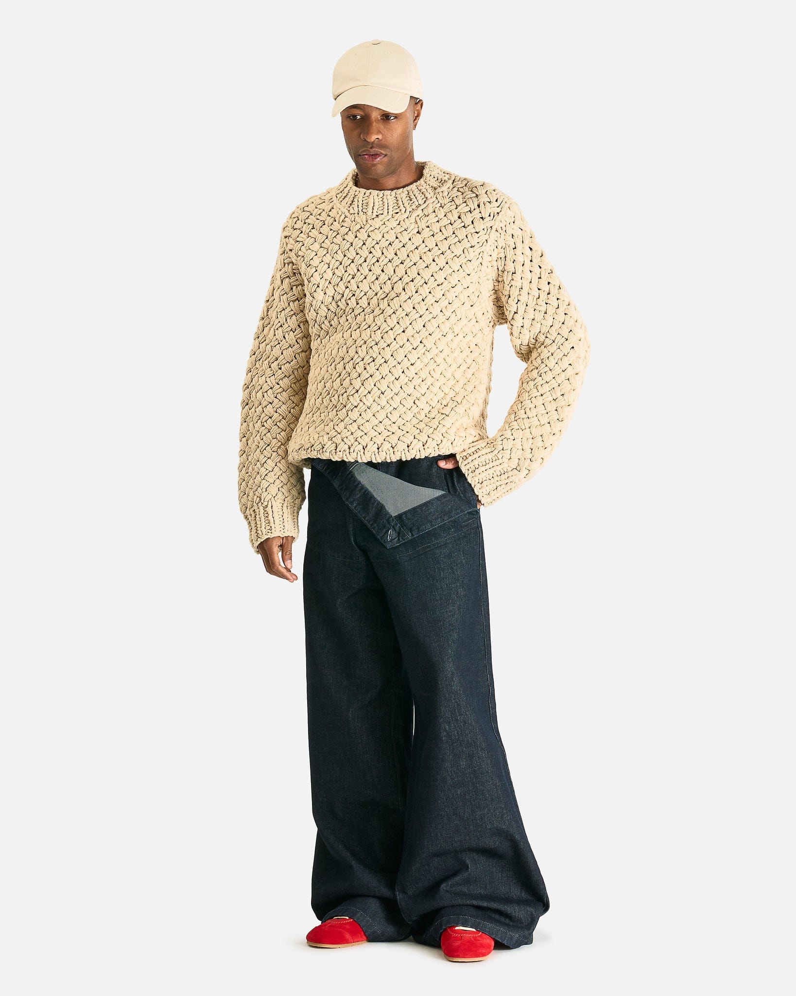 Dries Van Noten Men's Pants Pennines Den Pants in Indigo
