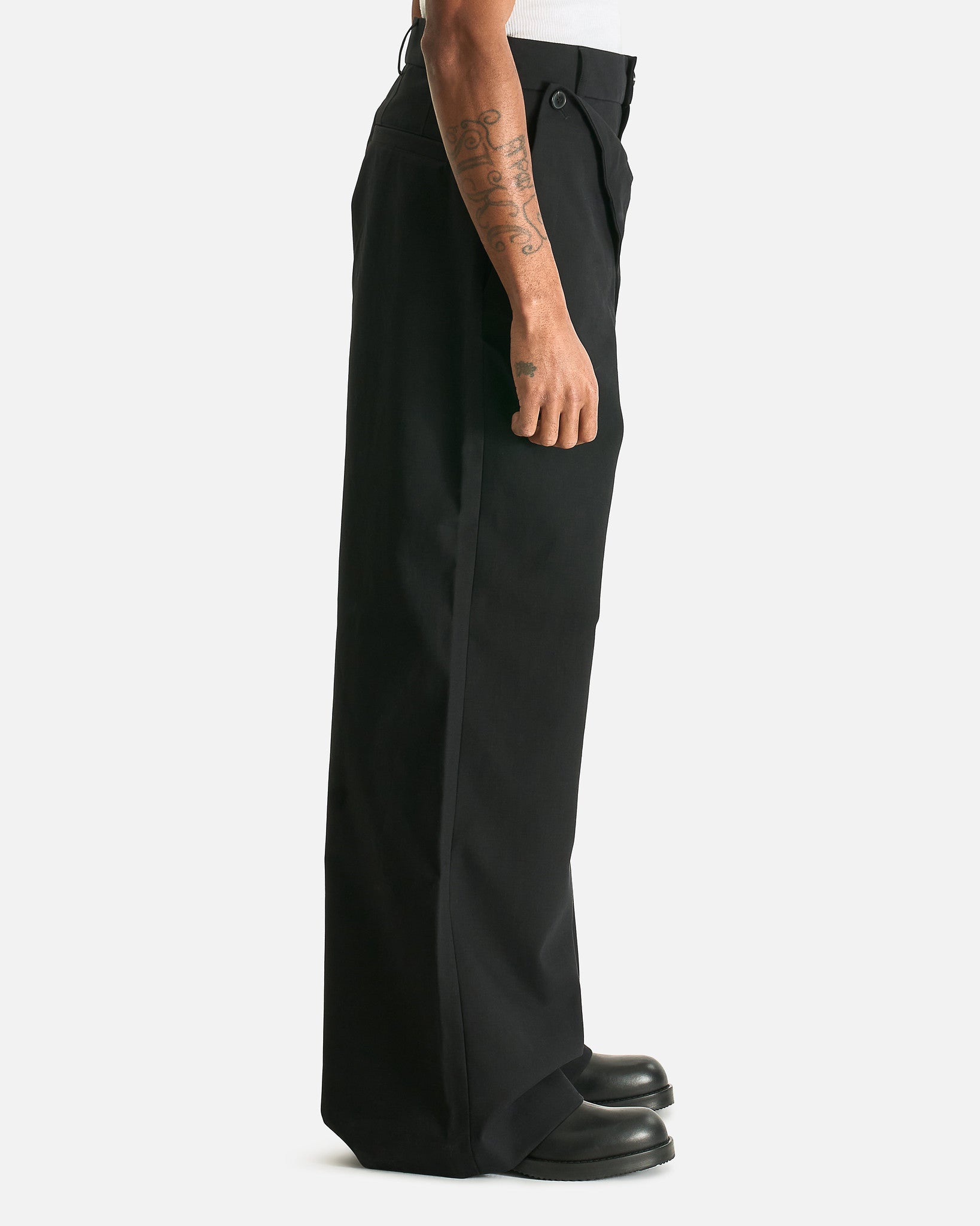 Dries Van Noten Men's Pants Pennines M.W. Pants in Black