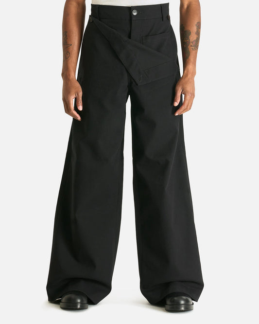 Dries Van Noten Men's Pants Pennines M.W. Pants in Black