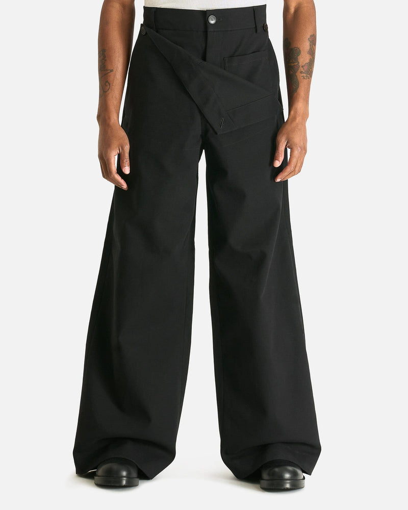 Dries Van Noten Men's Pants Pennines M.W. Pants in Black
