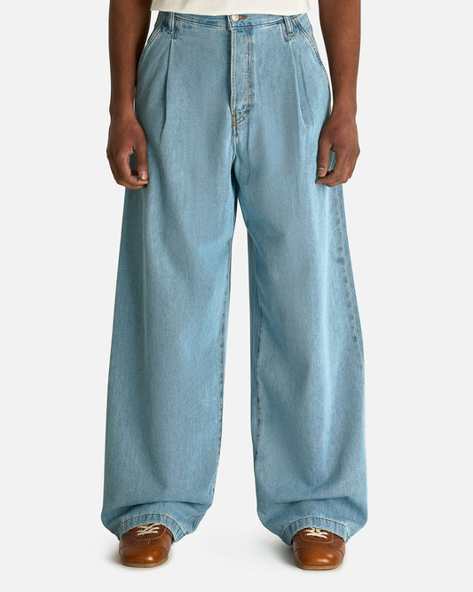 Dries Van Noten Men's Pants Penning Den Pants in Light Blue
