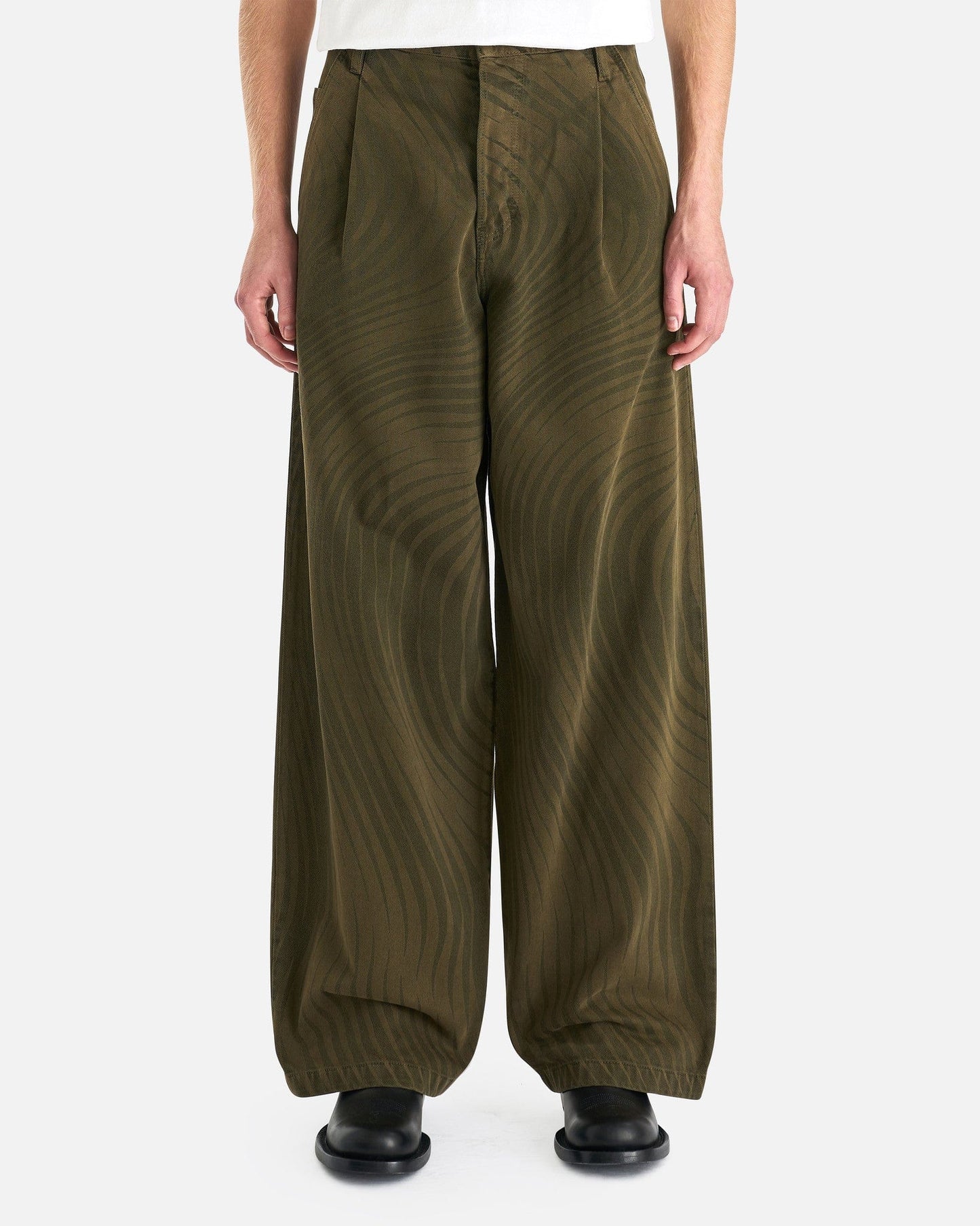 Dries Van Noten Men's Pants Penning Pants in Brown