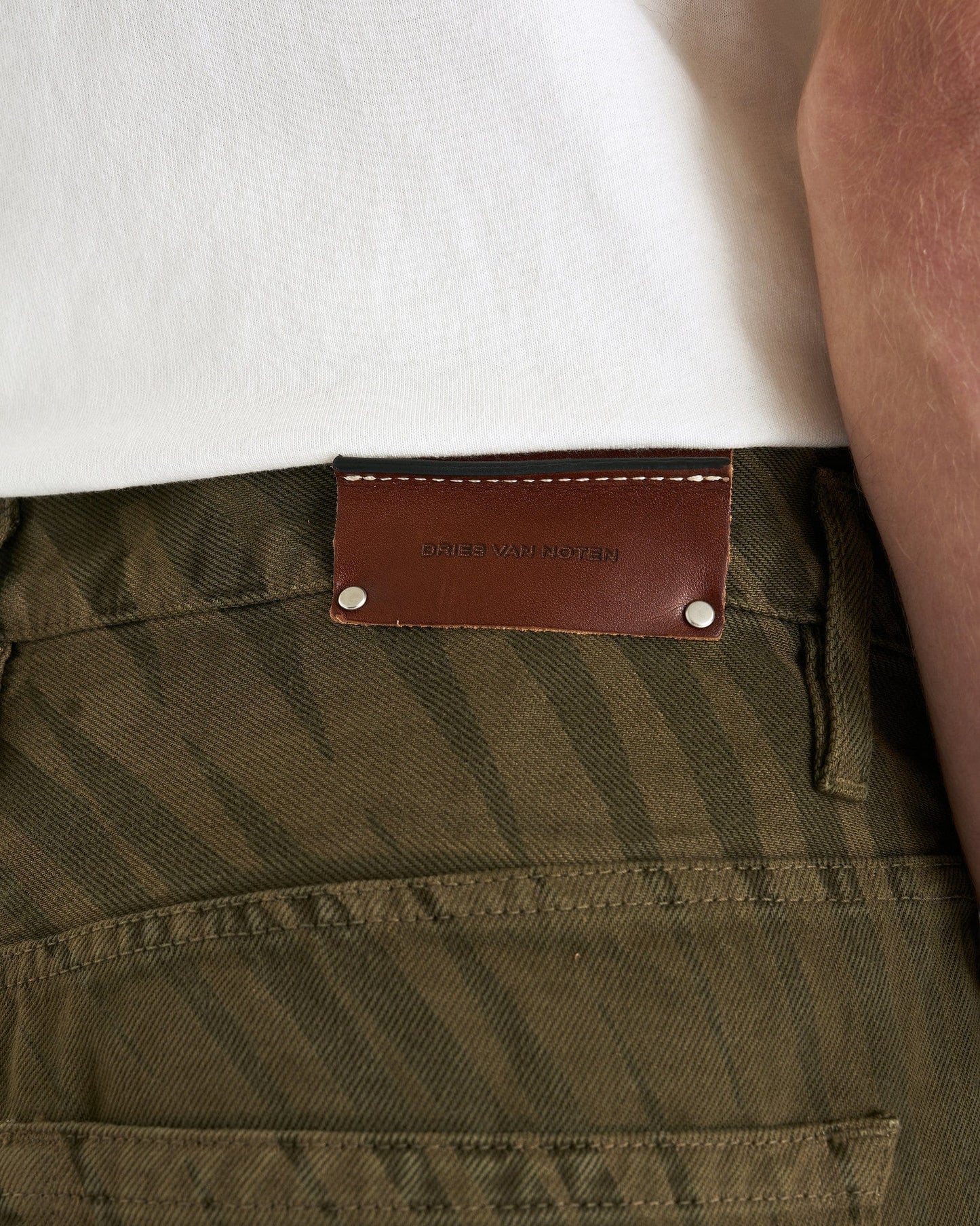 Dries Van Noten Men's Pants Penning Pants in Brown