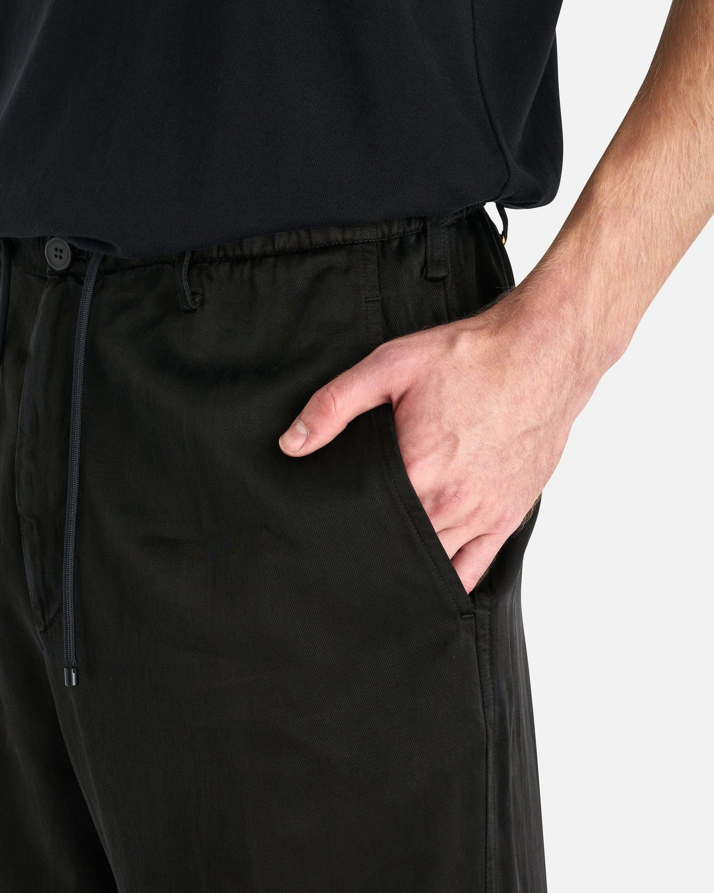 Dries Van Noten 'Penny' Grey Linen Blend Trousers Men main image 1
