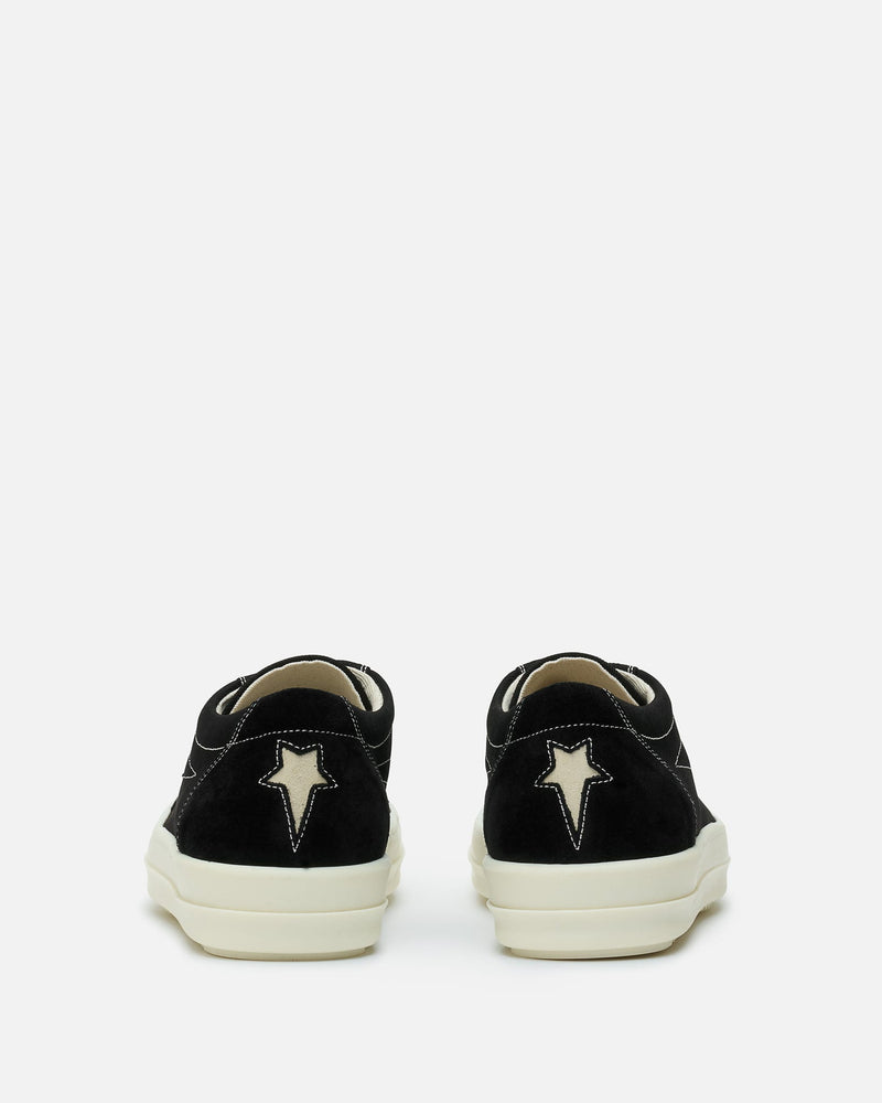 Rick Owens DRKSHDW Men's Sneakers Penta Vintage Sneaks in Black/Milk