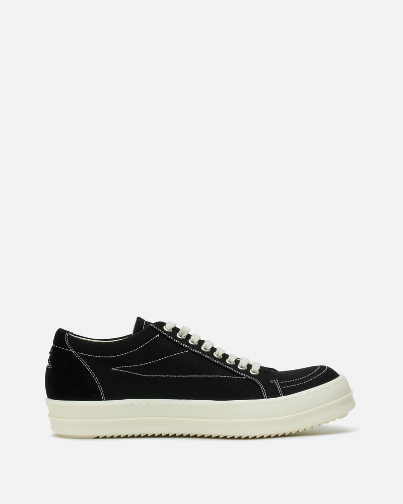 Rick Owens DRKSHDW Men's Sneakers Penta Vintage Sneaks in Black/Milk