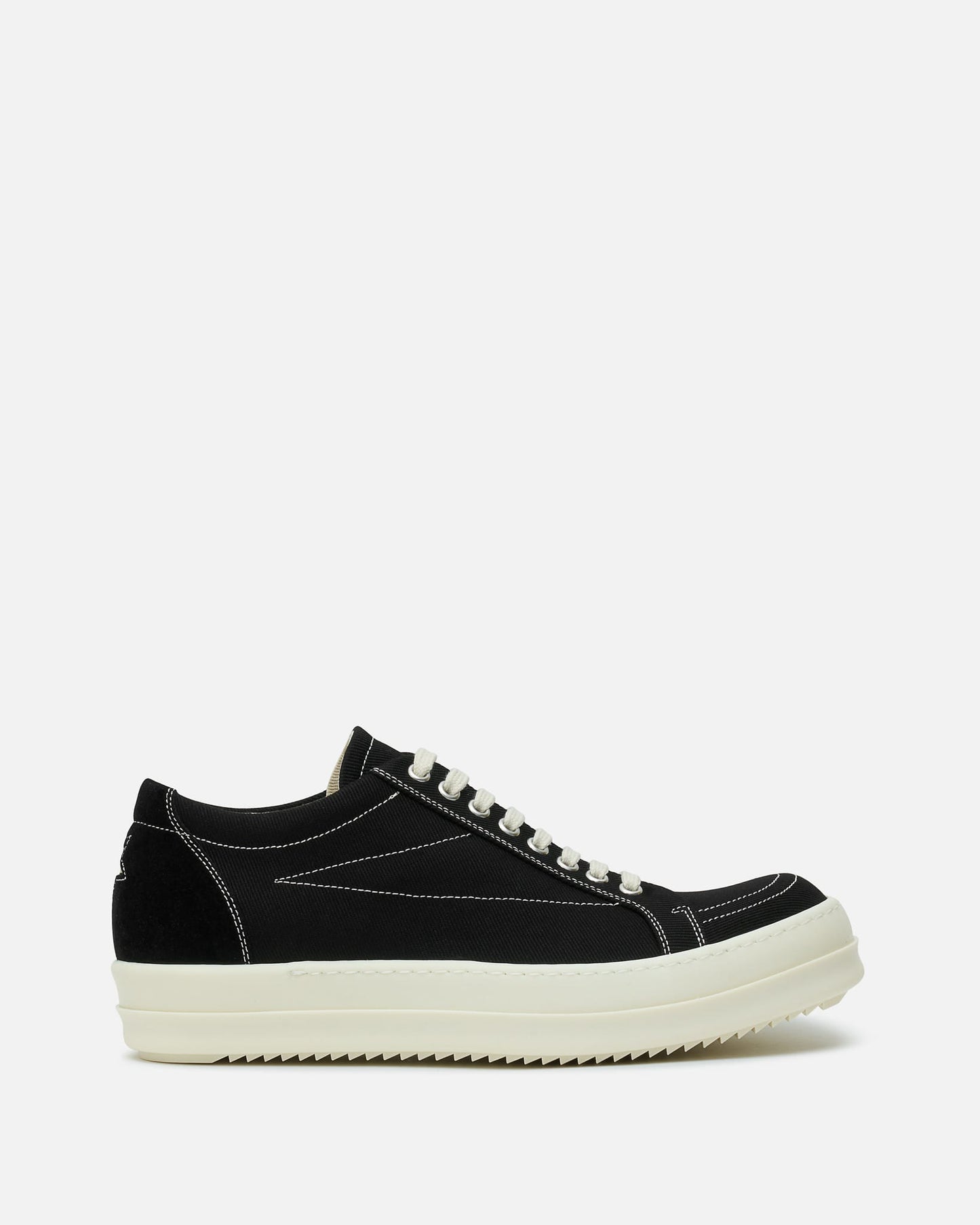 Rick Owens DRKSHDW Men's Sneakers Penta Vintage Sneaks in Black/Milk