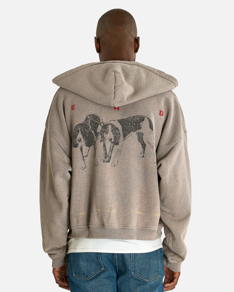 Enfants Riches Deprimes Men's Sweatshirts Photo D'Elisabeth Hoodie in Dirty Heather Grey