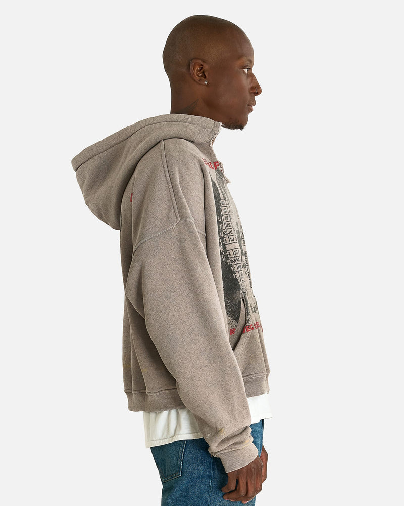 Enfants Riches Deprimes Men's Sweatshirts Photo D'Elisabeth Hoodie in Dirty Heather Grey