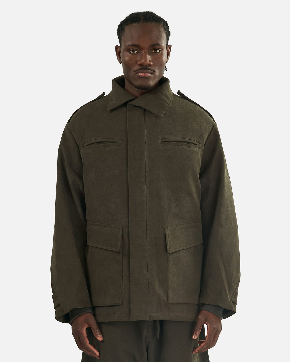 Seventh Men's Coats Pilot Parka in Thyme