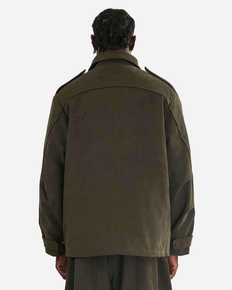 Seventh Men's Coats Pilot Parka in Thyme
