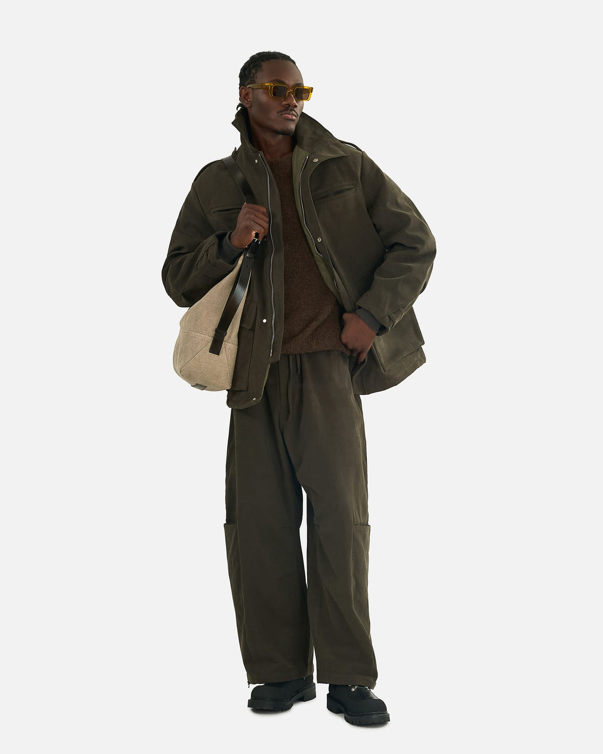 Seventh Men's Coats Pilot Parka in Thyme