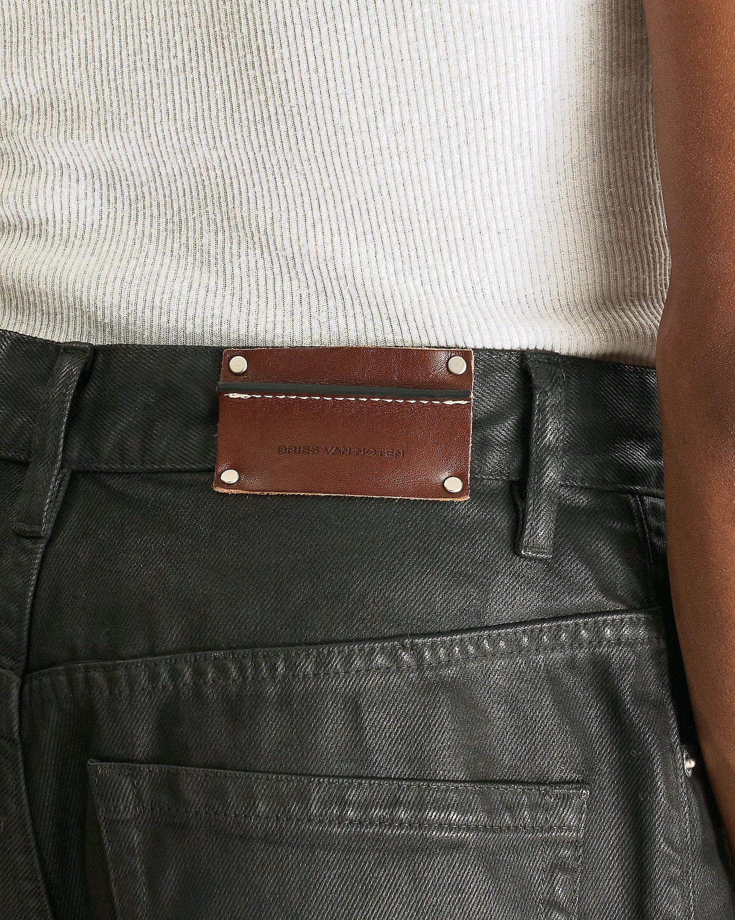 Dries Van Noten Men's Pants Pine Den Pants in Black