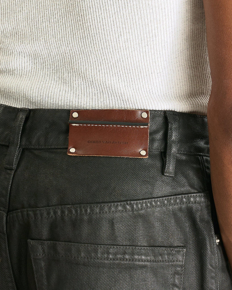 Dries Van Noten Men's Pants Pine Den Pants in Black