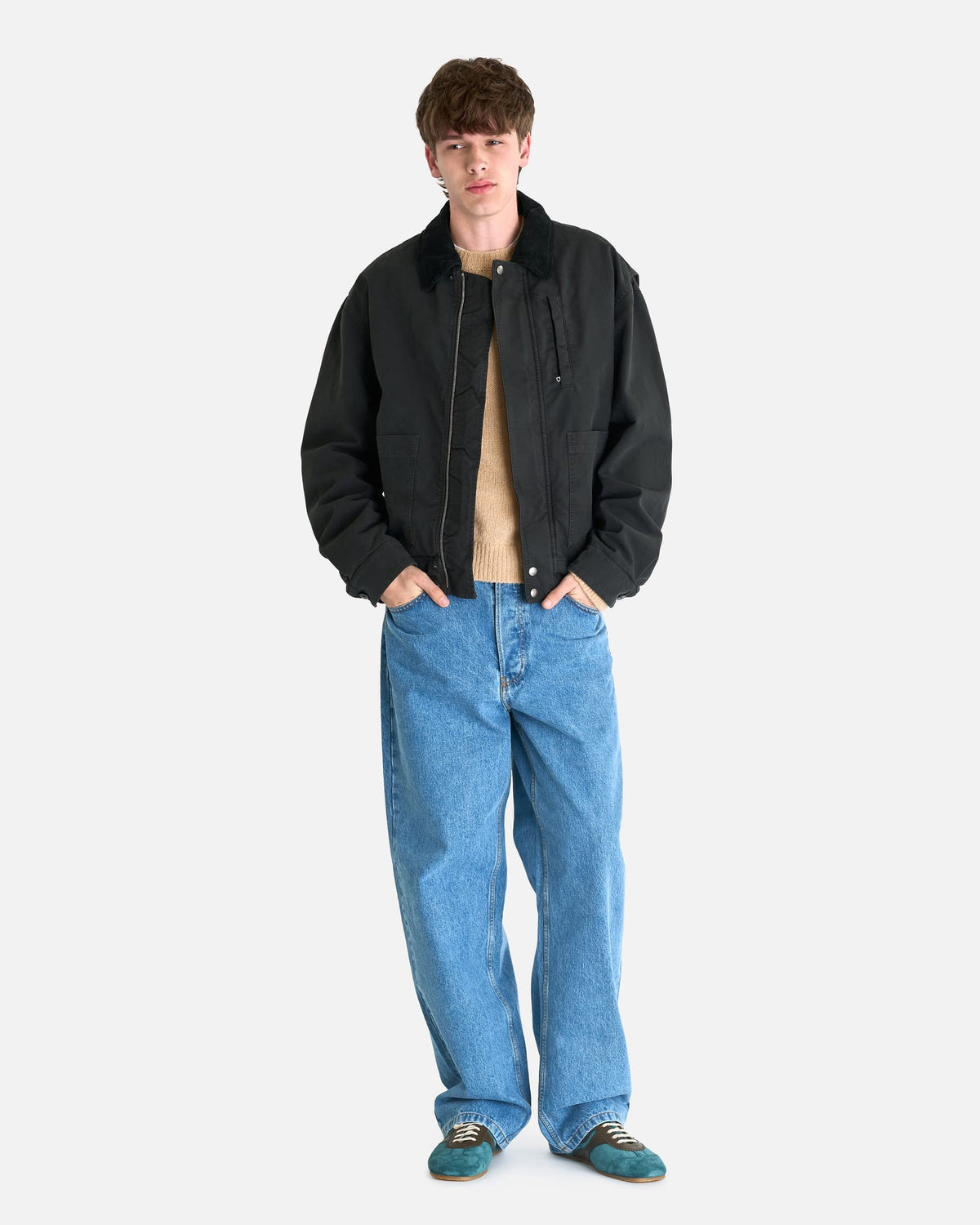 Dries Van Noten Men's Jeans Pine Den Pants in Light Blue