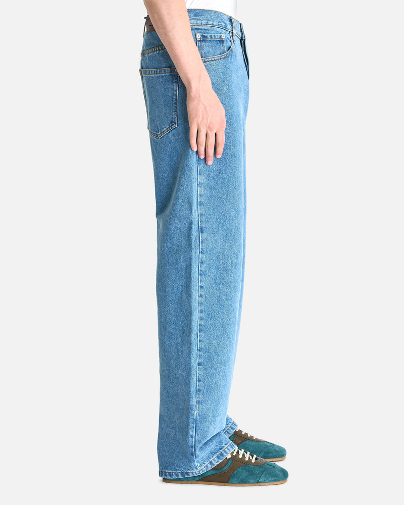 Dries Van Noten Men's Jeans Pine Den Pants in Light Blue