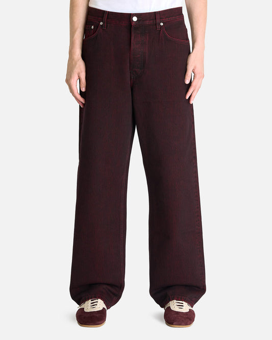Dries Van Noten Men's Jeans Pine Den Pants in Red