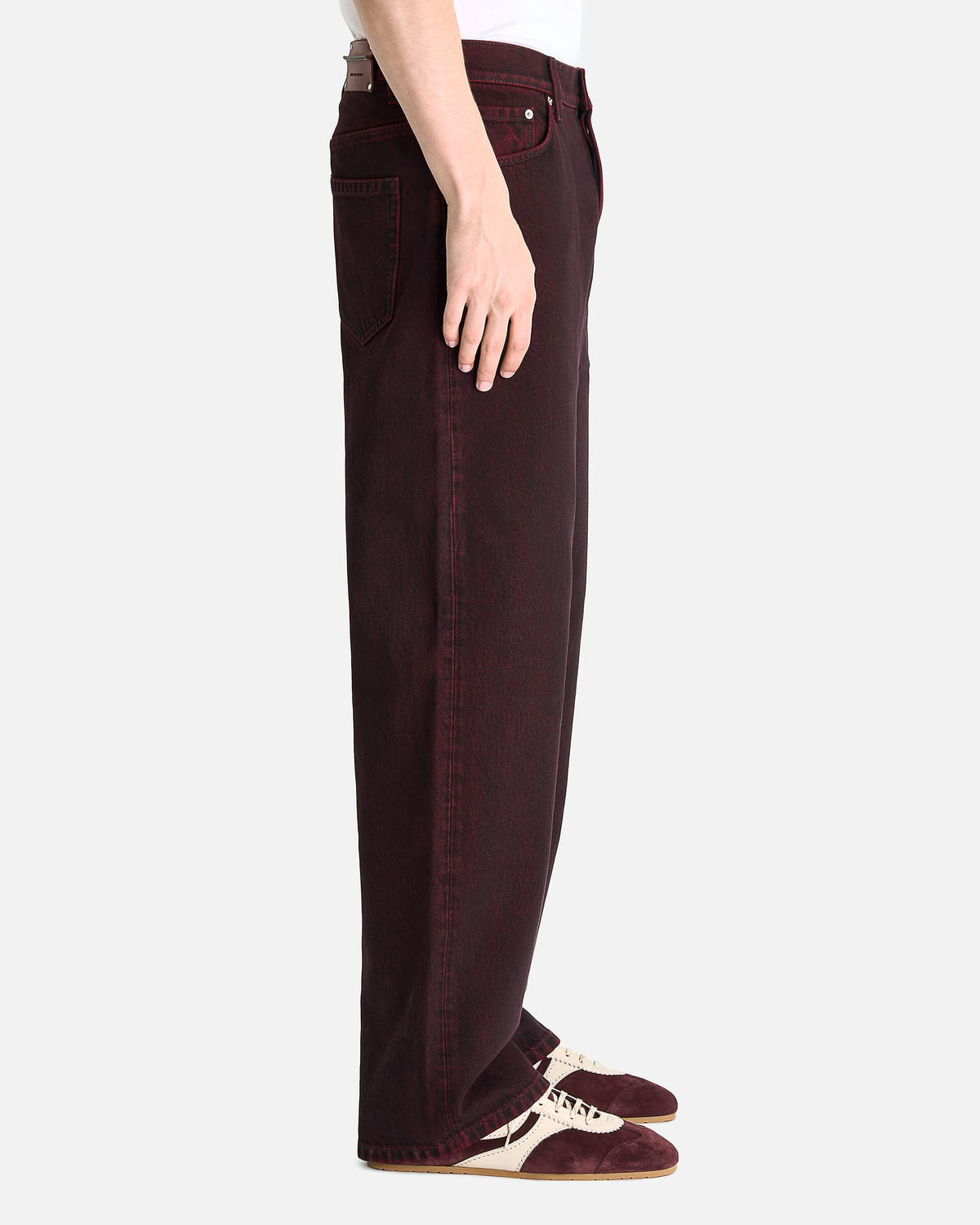 Dries Van Noten Men's Jeans Pine Den Pants in Red