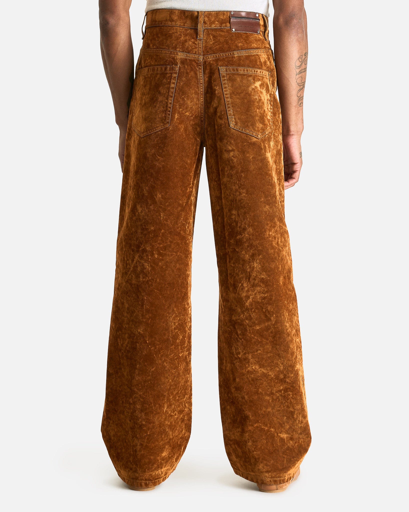 Dries Van Noten Men's Pants Pine Den Pants in Umber