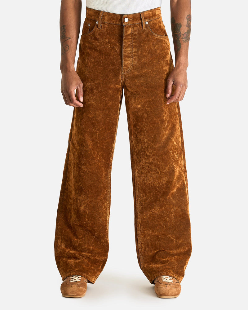Dries Van Noten Men's Pants Pine Den Pants in Umber